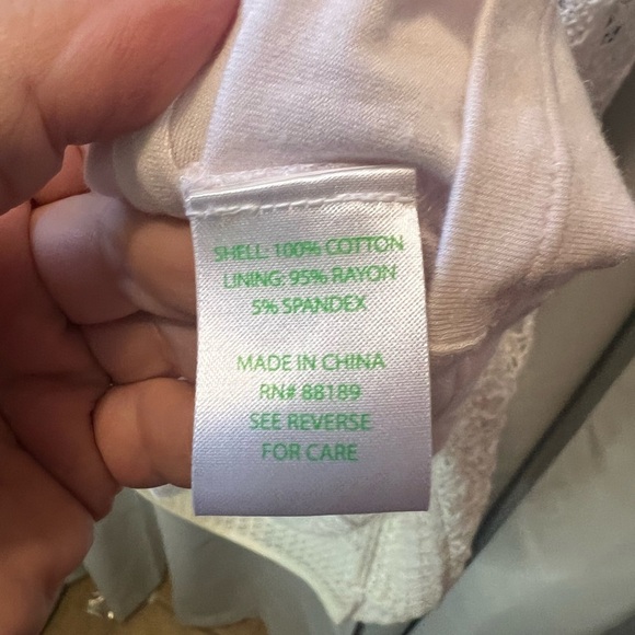 Lilly Pulitzer White Sheath Dress with Bell Sleeves - Picture 4 of 8